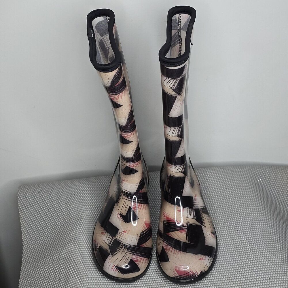 Sloggers‎ Women's Rain & Garden Boots Yellow Chicken Size 7 Made In USA